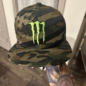 *4/7 LAST CHANCE* Monster Energy Flat bill snapback